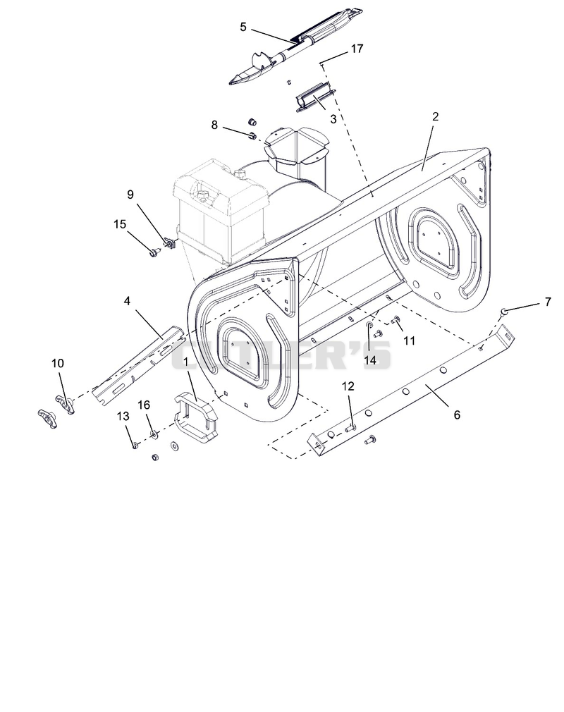 Housing - 28" Track