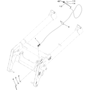 Auxiliary Wire Harness Assembly No 139-1188