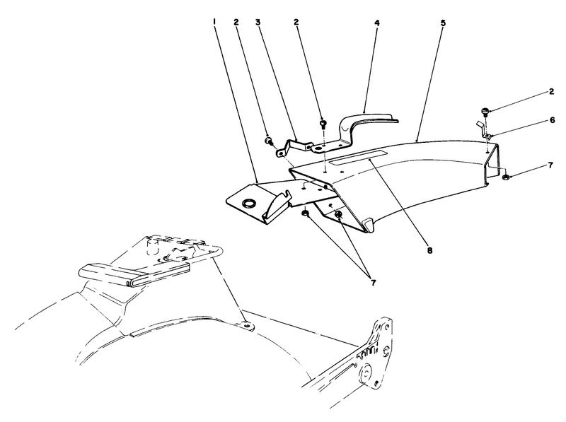 Side Discharge Chute Model No 59108 optional