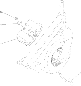Toro 110-2085 Fixed Weight Kit Attachment Parts Diagram