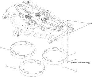 Toro 110-5635 72 in. Recycler Kit Parts Diagram