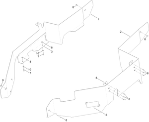 Toro 111-6941 Belt Guard Kit, Dh 200 Lawn Tractor Parts Diagram