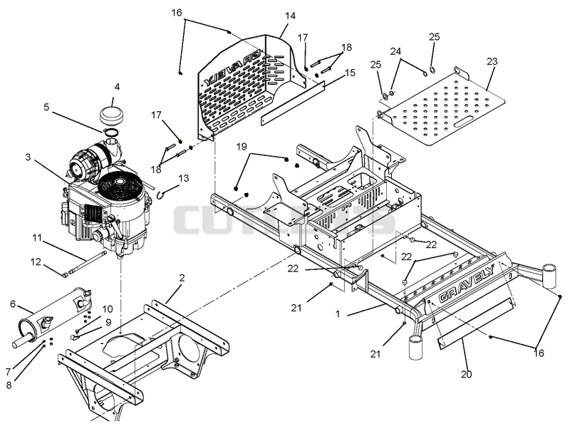 Engine And Frame