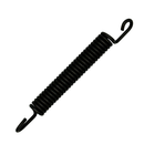 Toro 112-0432 Extension Spring for select Lawn Tractors