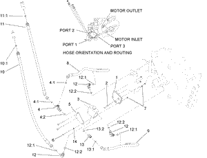 Toro 112-4881 Valve Update Kit, Model 22910 Vibratory Plow Attachment Attachment Parts Diagram