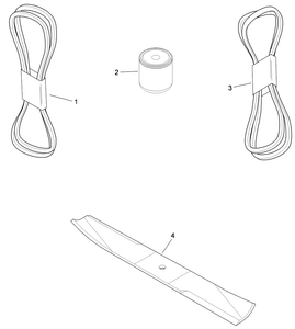 MVP Filter Belt and Blade Kit No 112-5004
