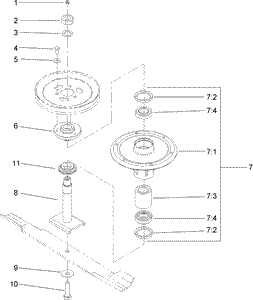 Spindle Assembly No 112-5024