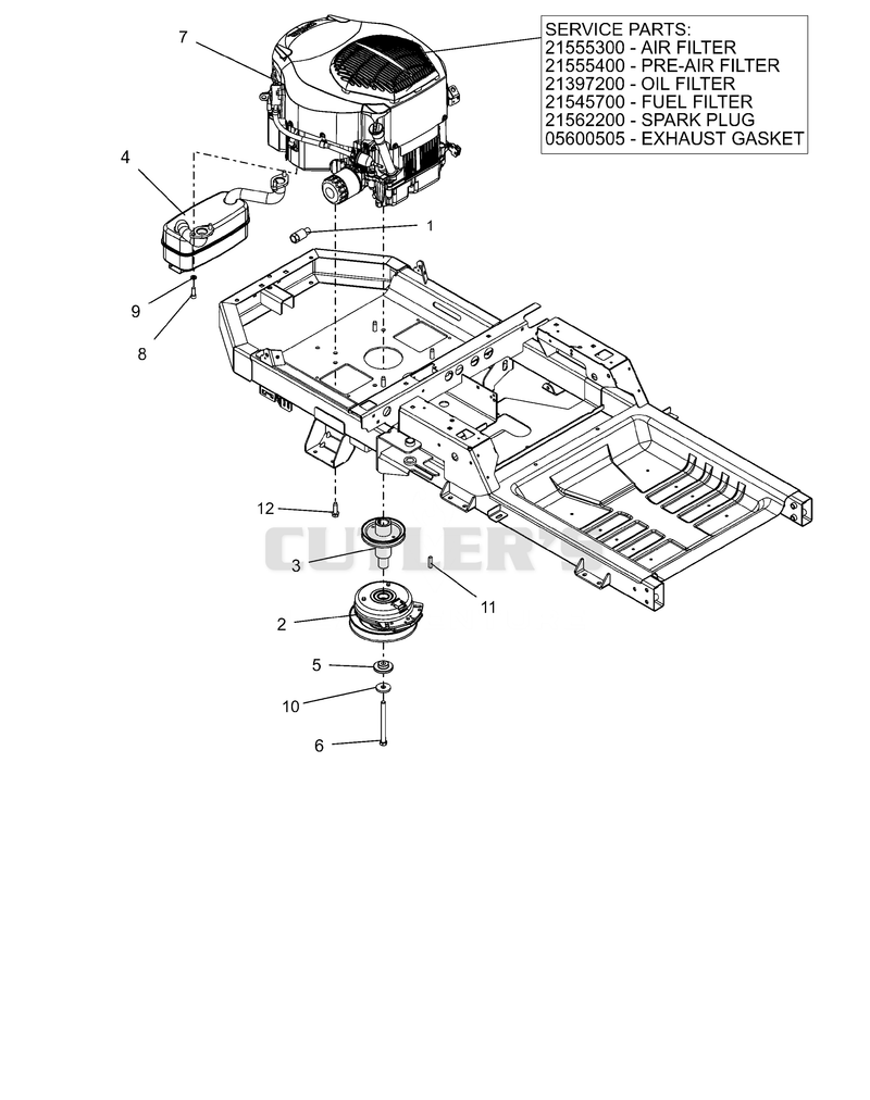 Engine - Kohler 7000 Pro - 24HP