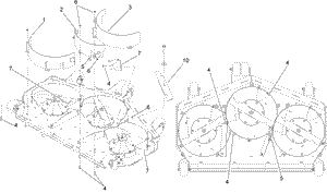 Toro 114-1820 52 in. Recycler Kit Parts Diagram