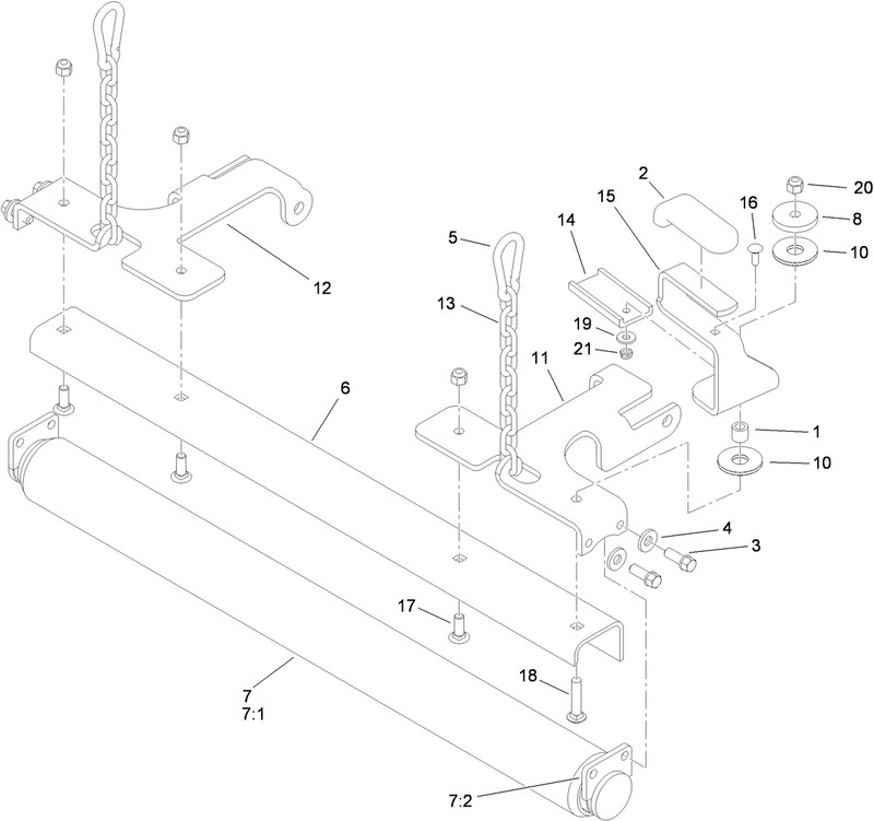 Roller Assembly No 119 0366