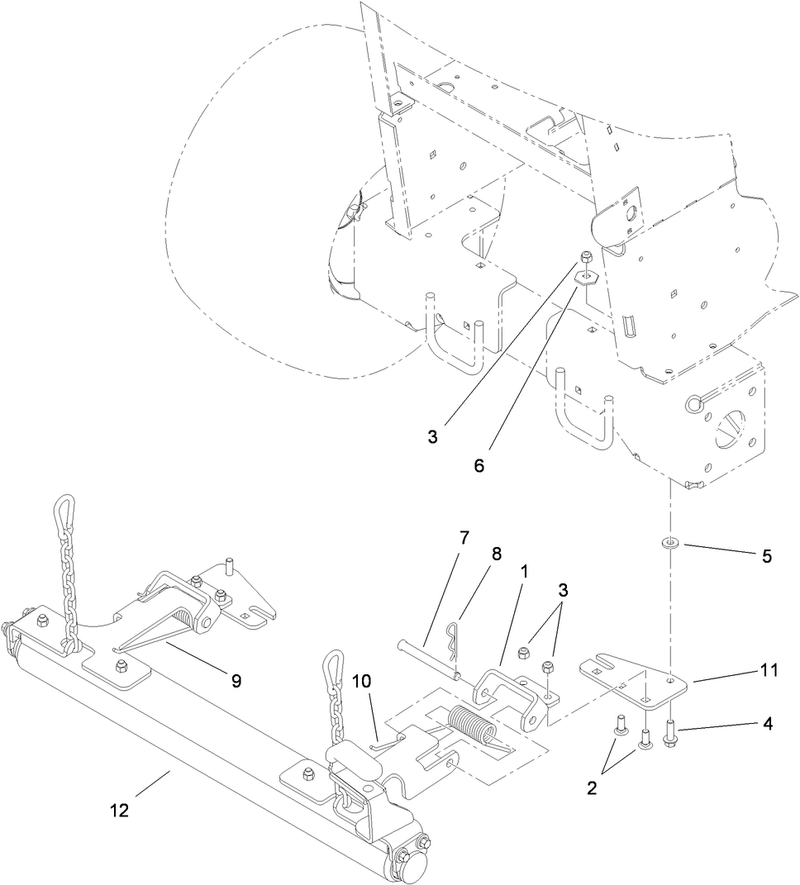 Roller Striper Assembly No 114 3521