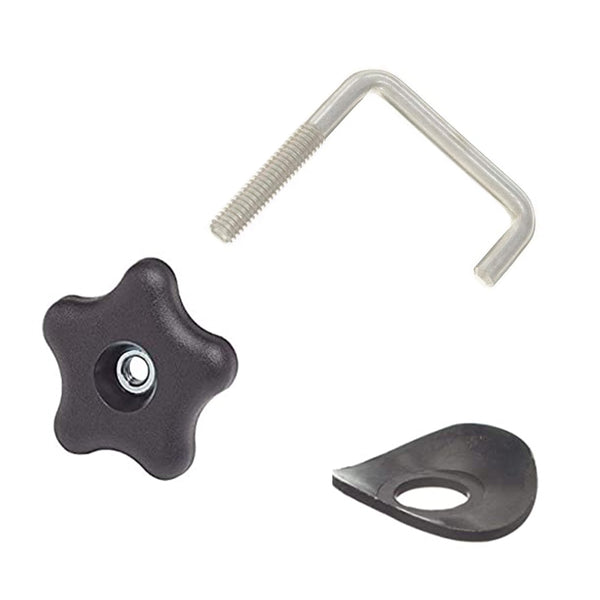 Toro Snow Blower 114-3779 Handle Knob, 136-7130 Bolt, and 107-3844 Washer Knob Kit for 21" Power Clear and 24" SnowMaster Snow Blowers