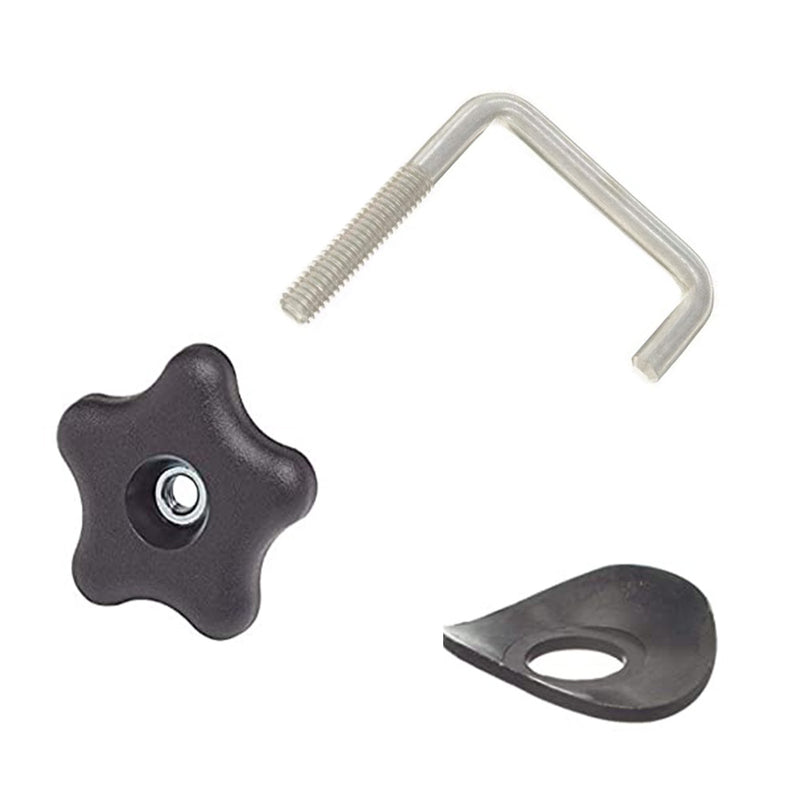 Toro Snow Blower 114-3779 Handle Knob, 136-7130 Bolt, and 107-3844 Washer Knob Kit for 21" Power Clear and 24" SnowMaster Snow Blowers