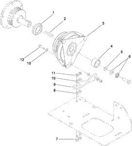 Toro 114-8150 Ogura Clutch Adapt Kit Parts Diagram
