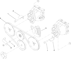 Pump Belt Guide Kit No 114-8244