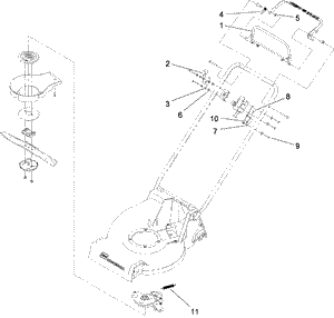 Toro 115-4463 Discontinued Mower Parts Diagram