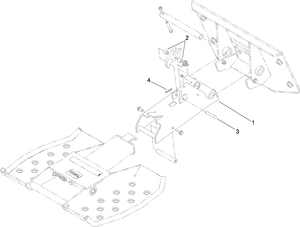 Toro 115-4582 Linkage Assembly Parts Diagram