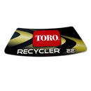 Toro 115-4676 Recycler Decal