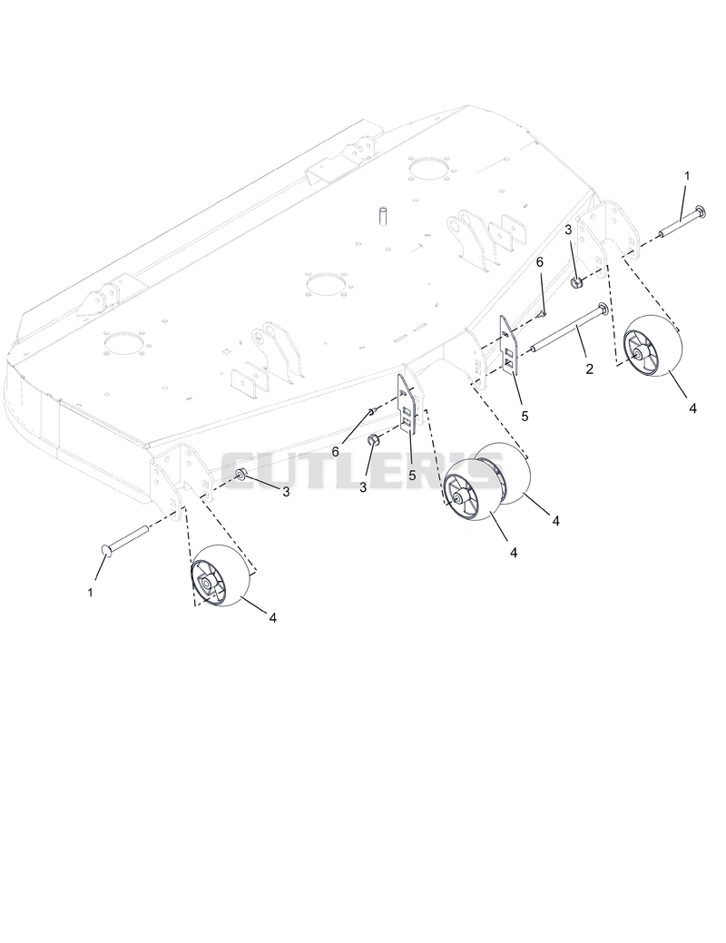 Anti-Scalp Wheels - 52" - RD