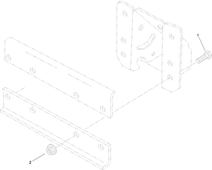 Toro 117-0061 Snow Blade Lowering Kit Parts Diagram