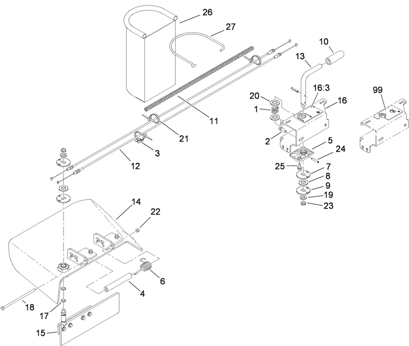 Discharge Chute Assembly No 117 3600