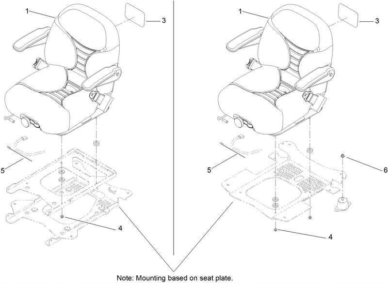 Deluxe Seat Kit No 117 6174