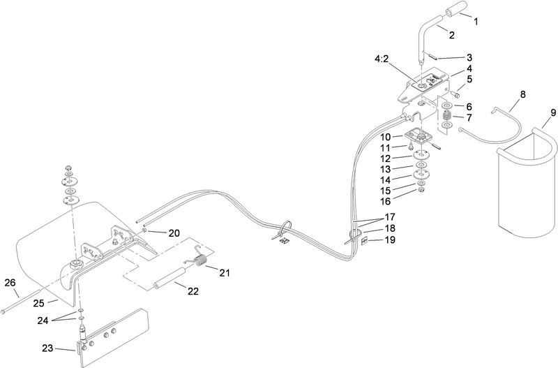 Chute Gate Assembly No 117 8565
