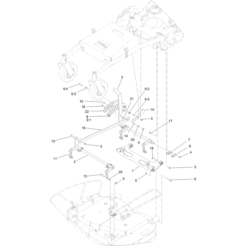 Deck Lift Assembly