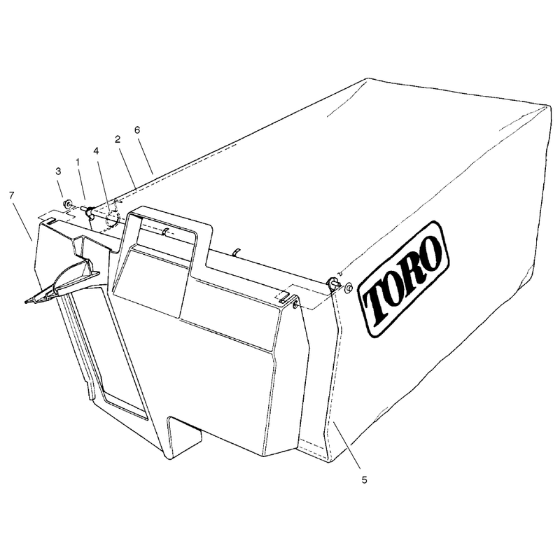 Grass Bag Assembly No 99-2535