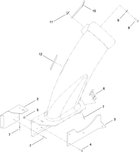 Bagger Boot Assembly No 119-3457
