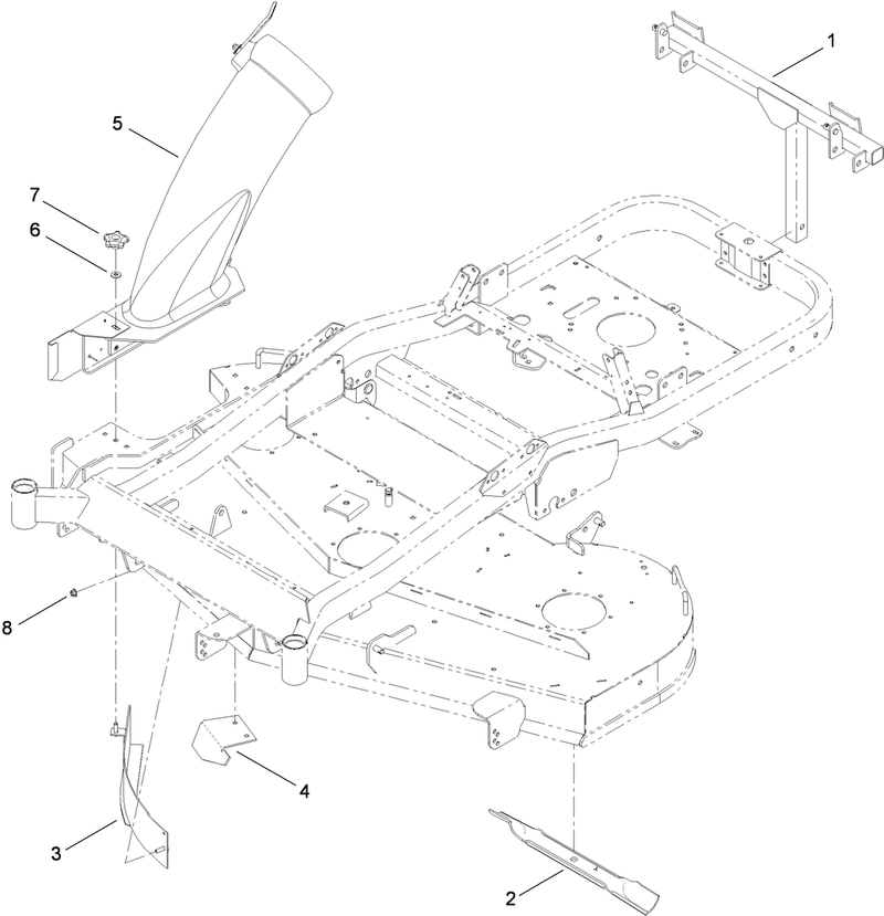 Bagger Finishing Kit No 119 3454
