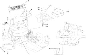 Toro 119-4240 Bagger Compliance Kit Attachment Parts Diagram