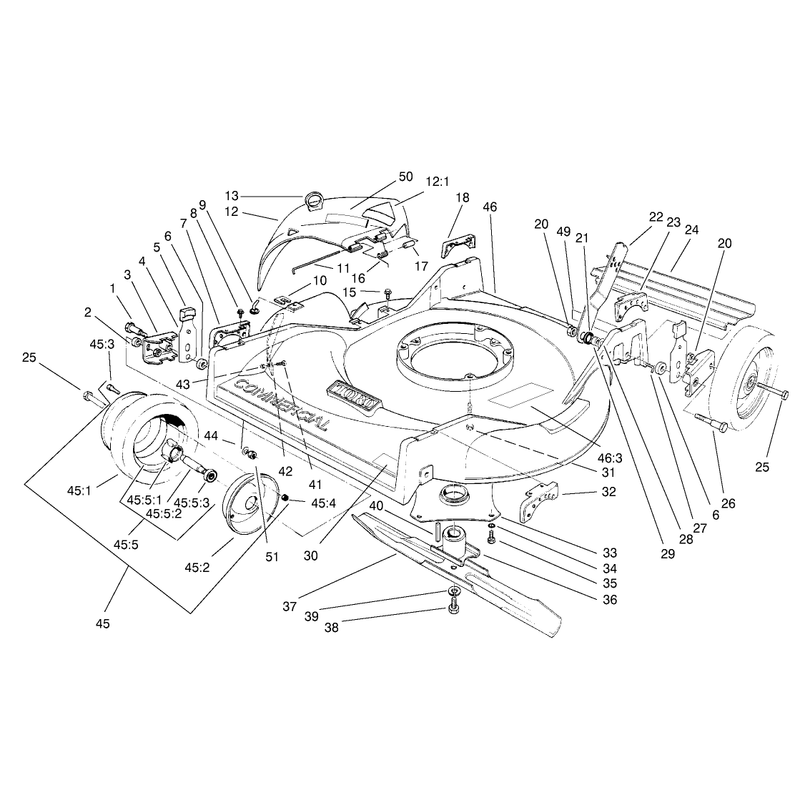 Housing and Wheel Assembly