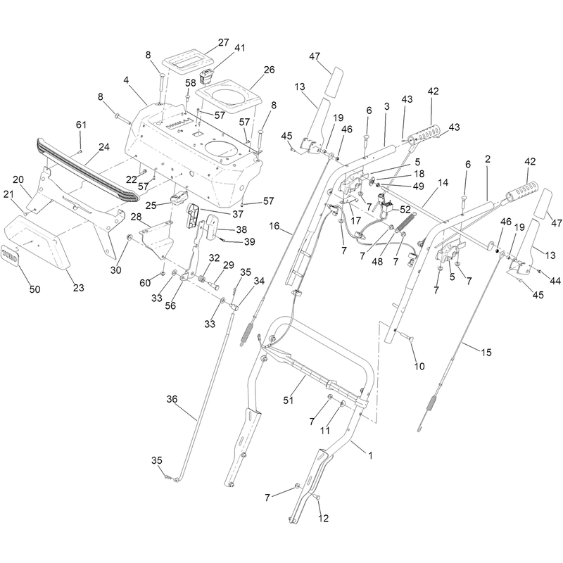 Handle and Control Assembly