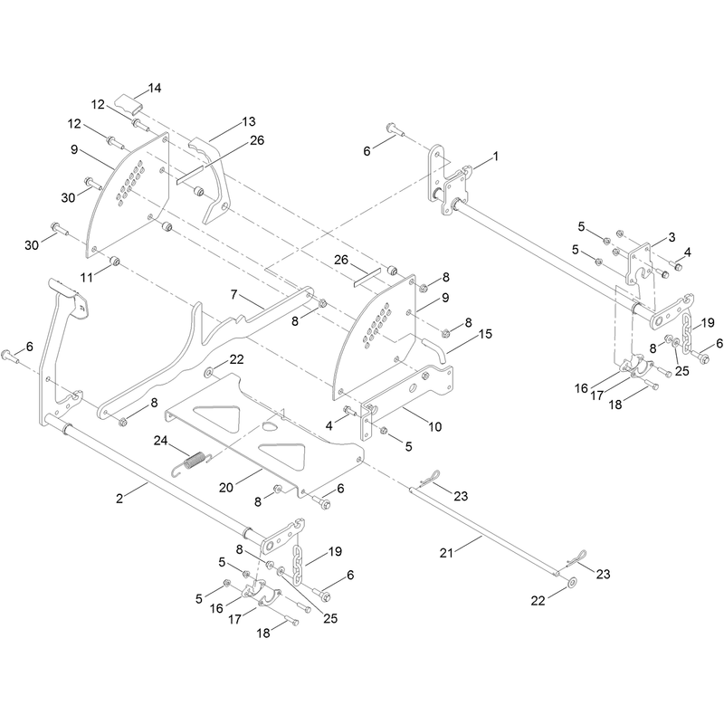 Deck Lift Assembly