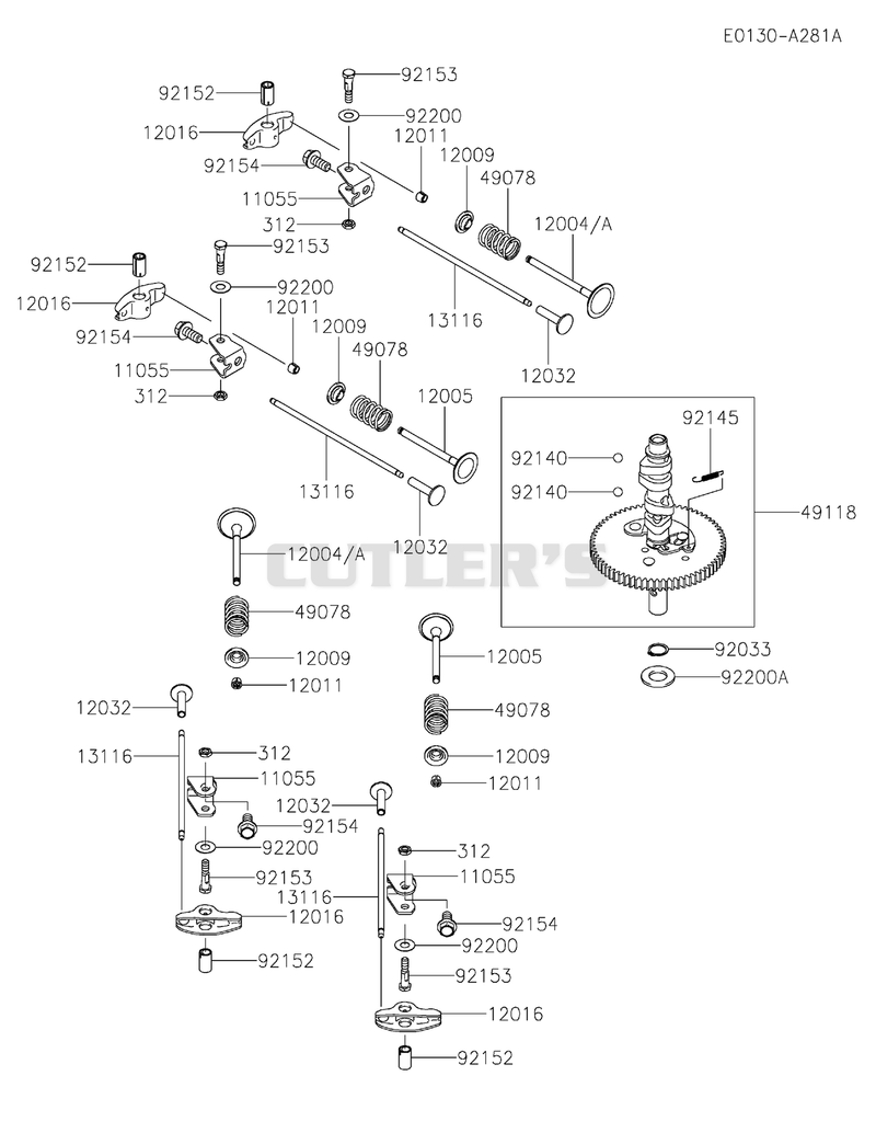 VALVE/CAMSHAFT