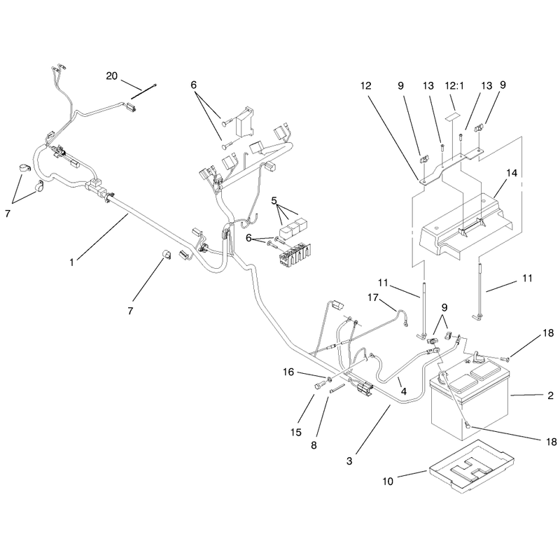 Electrical Assembly Models 73540 and 73541 Only
