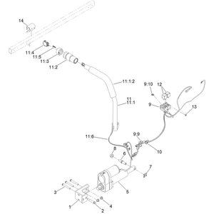 Electric Deck Lift Kit Assembly No 161-3550