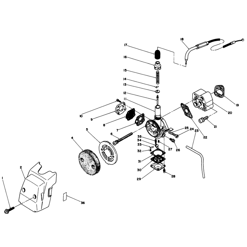 Carburetor & Air Cleaner Assembly