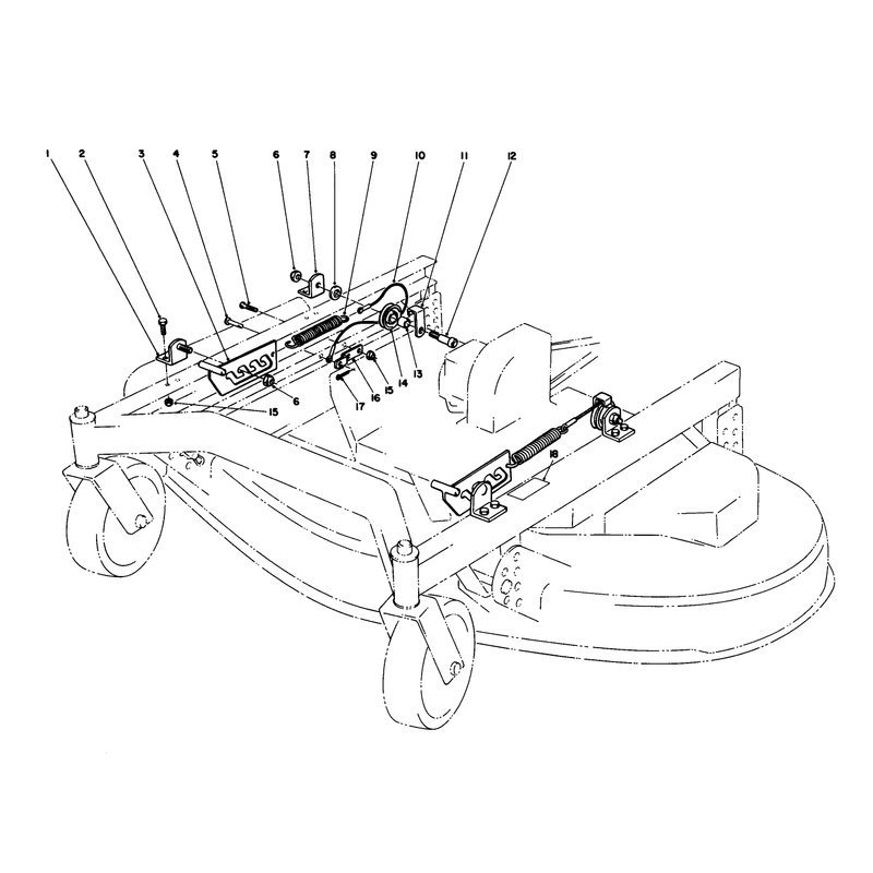 Flotation Kit Model No 30759 Optional for Cutting Units Model No 30544 and 30753