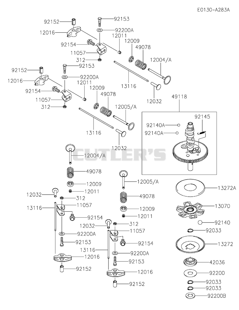 VALVE/CAMSHAFT