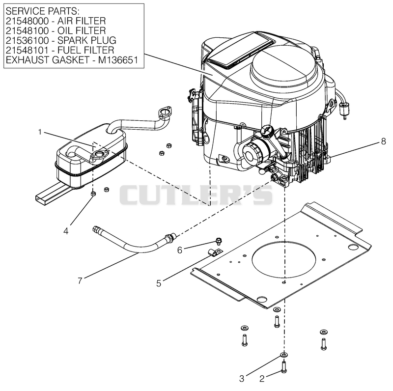 Engine - Kawasaki FR730