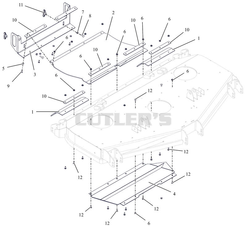 Discharge Chute - 60" - RD
