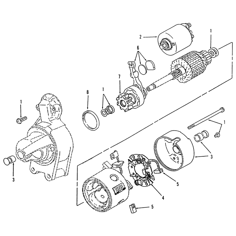 Toro Power Plus Starter Components