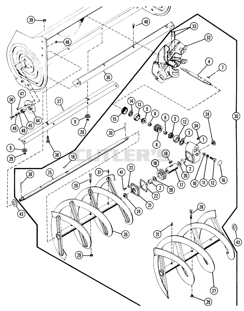 GEARCASE ASSEMBLY