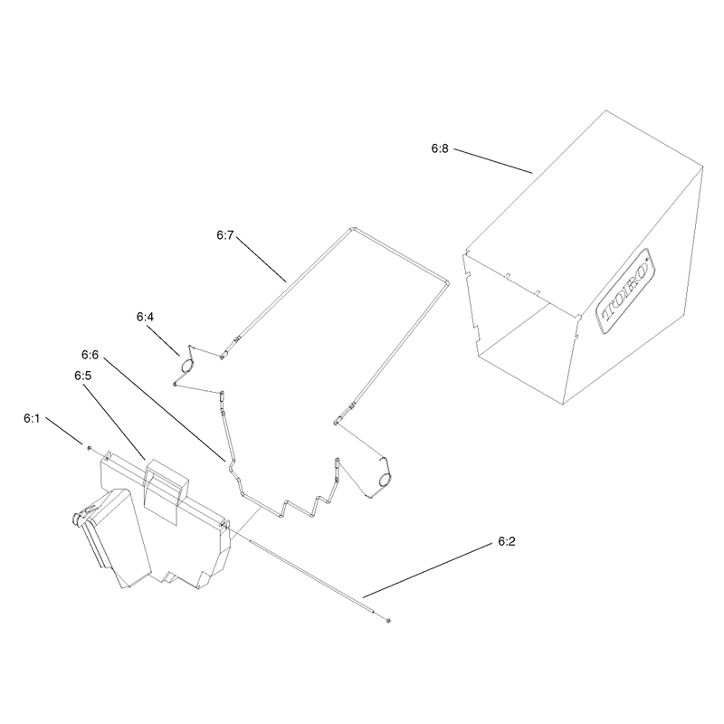 Rear Bagger Assembly No 11-0189