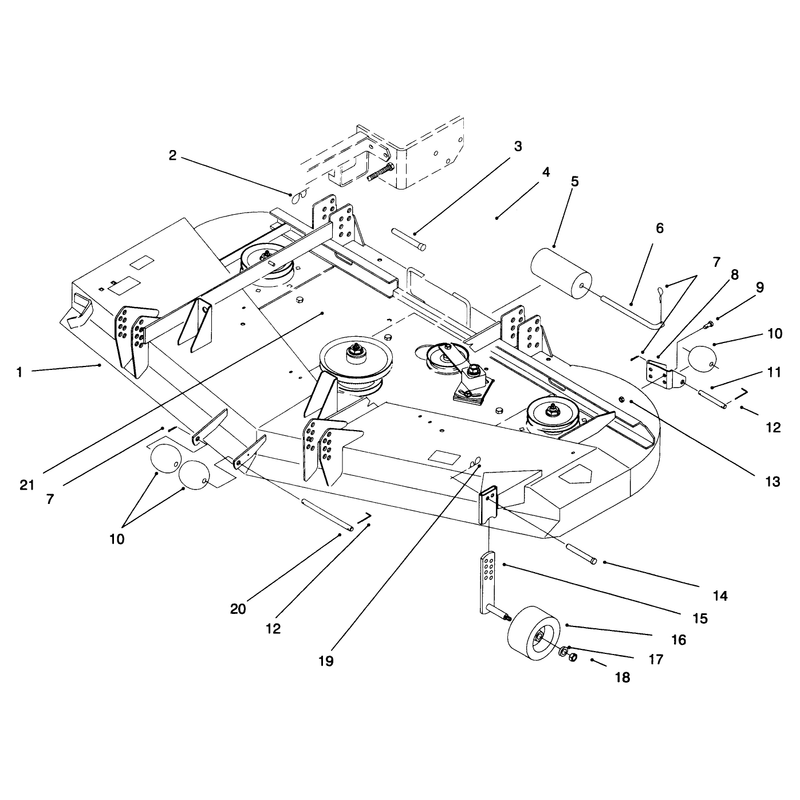 Belts Rollers and Gage Wheel