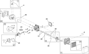 Toro 120-4412 Xref Parts Diagram