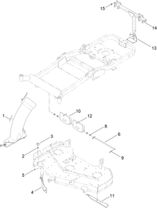 Toro 120-7123 *OBS* Kit-finishing, Bagger [54 in. Titan] Attachment Parts Diagram