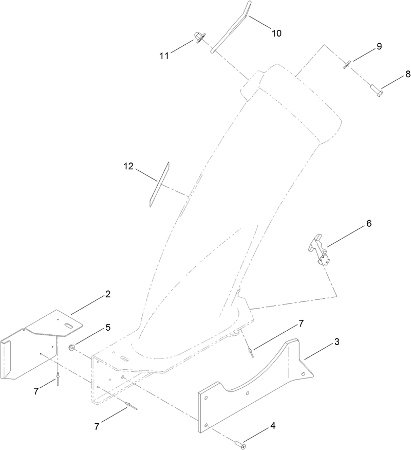 Bagger Boot Assembly No 119 3457